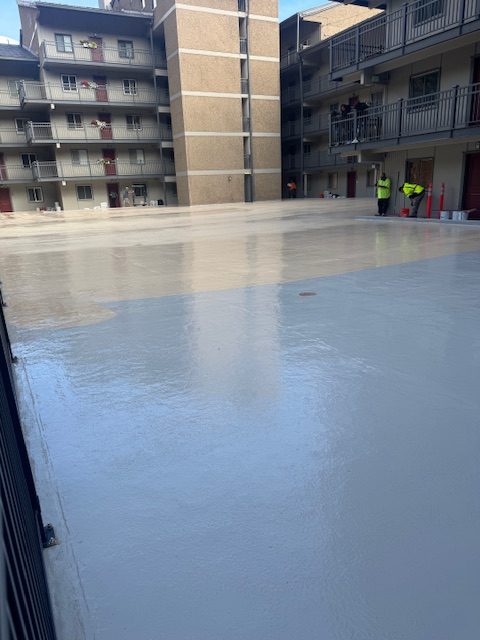 Courtyard Resurface