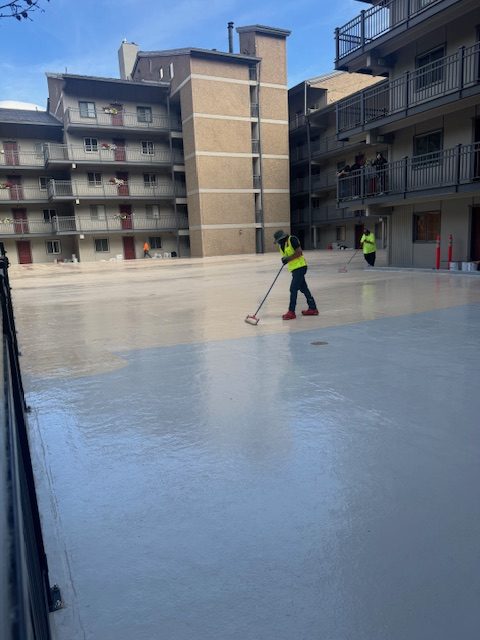 Courtyard Resurface